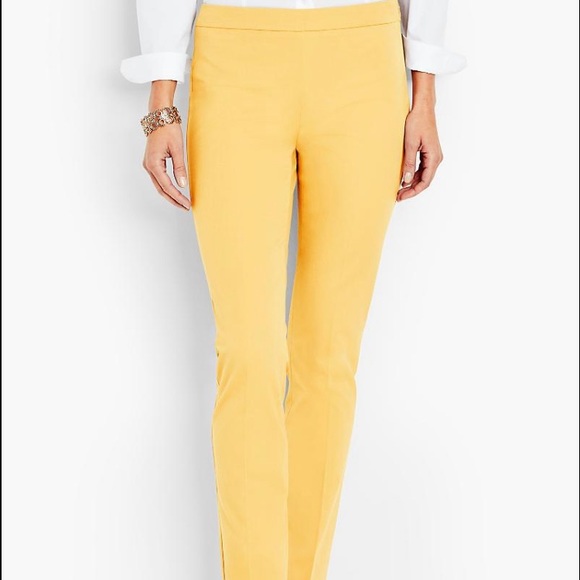 Talbots Pants - NWT TALBOTS CHATHAM ANKLE PANTS - Yellow